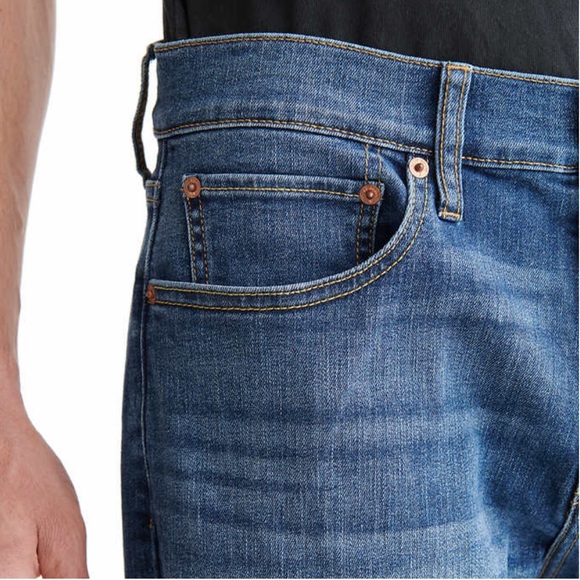 Men’s Lucky Brand 221 Straight Leg Jeans, Ludgate Blue - Picture 4 of 13